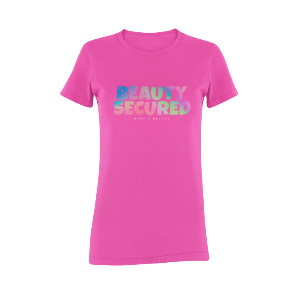 Hot Pink Beauty Secured T-shirt