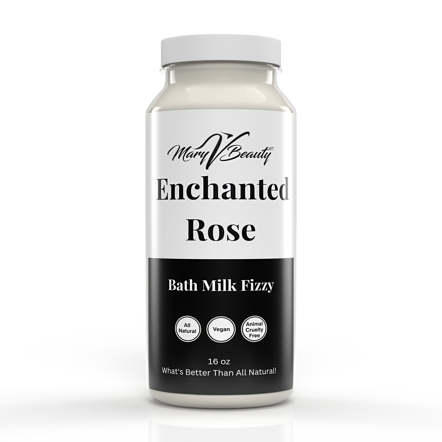 Enchanted Rose Bath Milk Fizzy